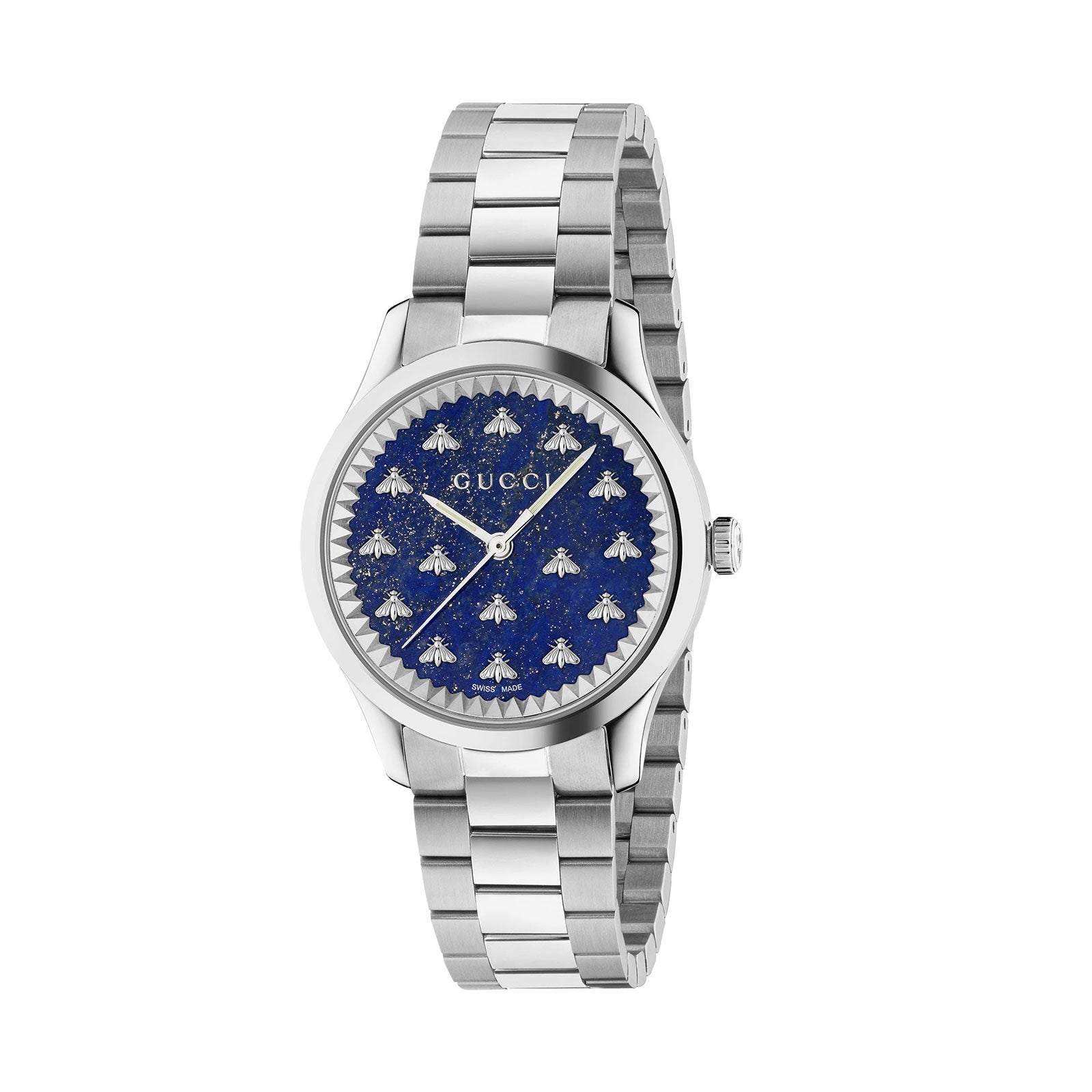 Women's Gucci G-Timeless Watch with Bees Motif - YA1265043